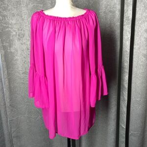 Women’s Zury  Free Size Pink Tunic Top